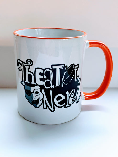 THEATRE NERD, Theatre Custom 11oz coffee mug