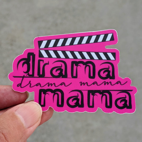 Drama Mama Theater Theatre sticker, vinyl, waterproof
