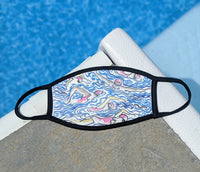 Crazy Swimmer  Swim Face Mask, super soft, US ship