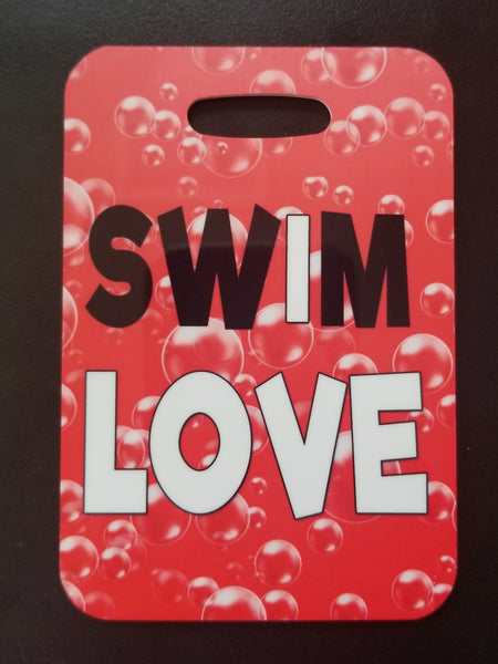 Swim Love Bag Tag
