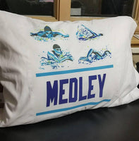 Medley Custom Swim Pillow Case - FlipTurnTags