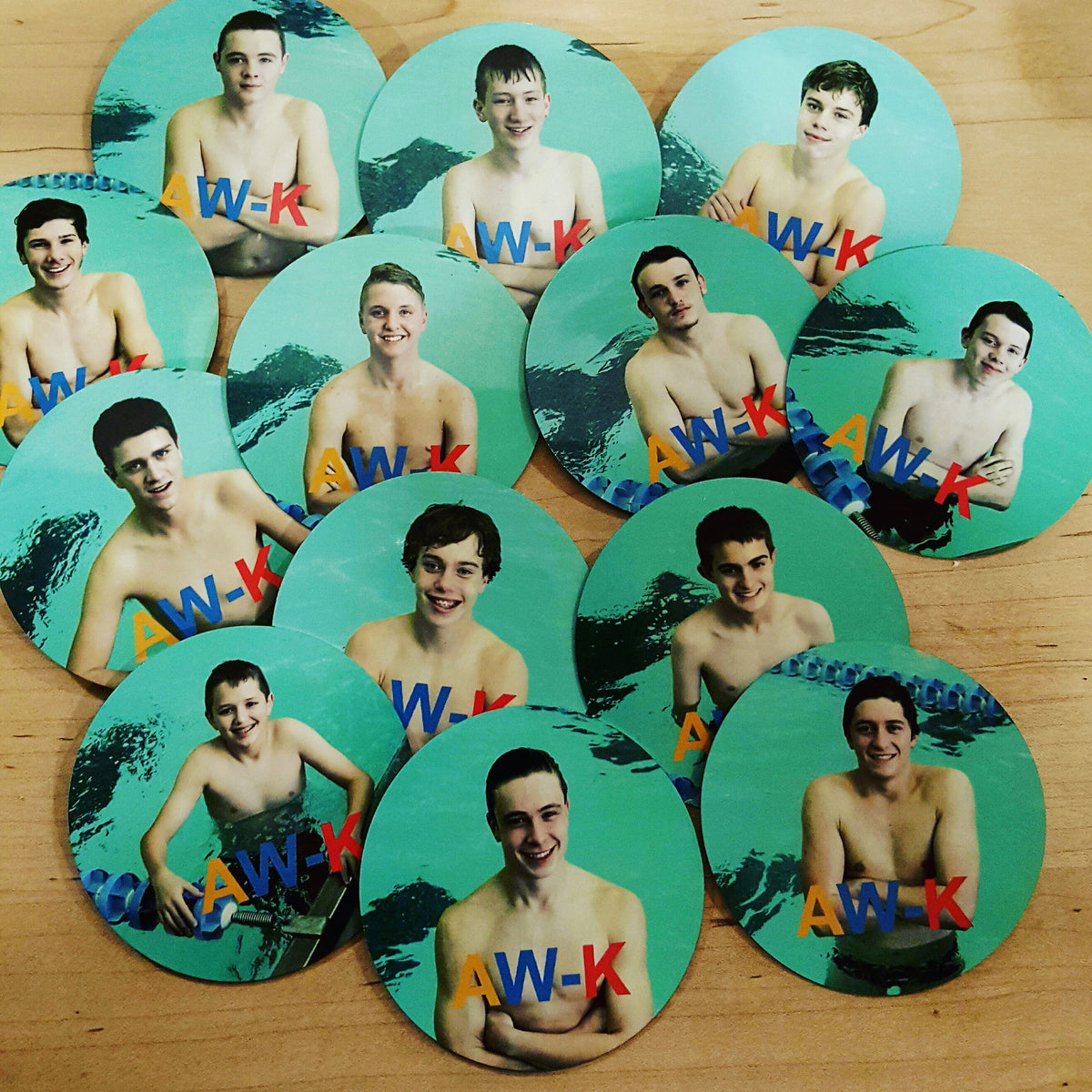Custom team buttons, swimmer buttons, swim buttons – FlipTurnTags