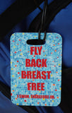 Fly Back Breast Free Swim Bag Tag - FlipTurnTags