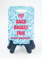 Fly Back Breast Free Swim Bag Tag - FlipTurnTags