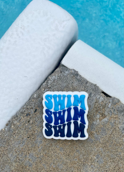 SWIM SWIM SWIM Charm for Crocs